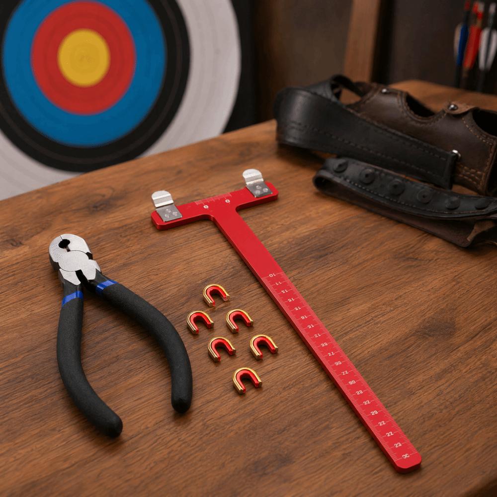 Turning Kit Archery Adjustment Tool T Shape Design Bow String Accessories  For Compound Bow