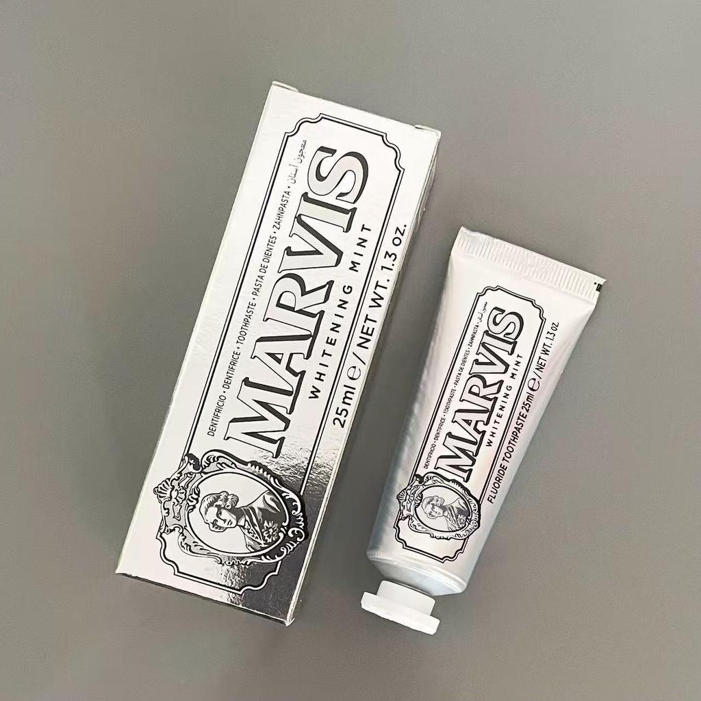 Italy Marvis Travel Size Toothpaste 25ml, Mint Flavor, Thailand Edition