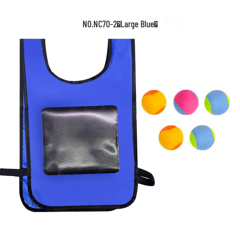 Kid's Sticky Ball Vest Set: Outdoor Parent-Child Dodgeball Game Toy