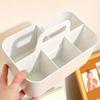 With Handle Pen Organizer Portable Desk Storage Basket Durable Marker Pen Storage Box  Office Use