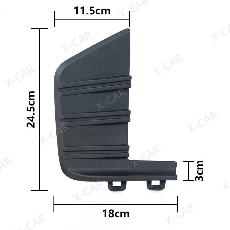 1Pair For Chevy Chevrolet Silverado 1500 Front Bumper Side Grille Corner Trim Cover Frame Lid GM1046121 GM1047121