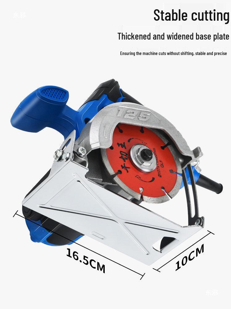 Electric Multi-Function Handheld Chainsaw: Wood, Stone, Tile Cutter 