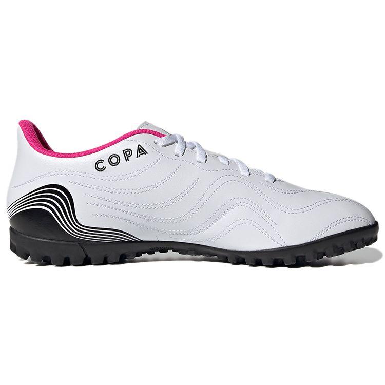 Adidas Copa Sense.4 Comfortable Trendy TF (Rubber Studs) Durable Football Shoes Men Football Shoes White Black FW6546