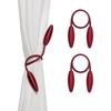 2er-Pack Gardinenraffhalter Gardinenbinder Heimdekoration Fenstervorhang Verdrehter Raffhalter Zufällige Formgebung Gardinenraffhalter