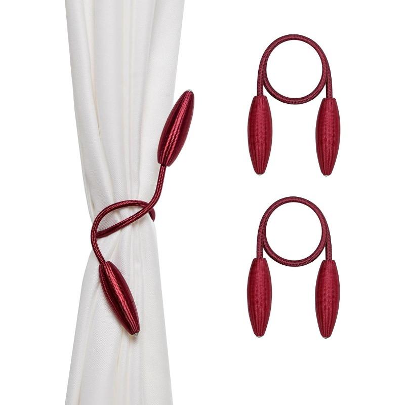 2er-Pack Gardinenraffhalter Gardinenbinder Heimdekoration Fenstervorhang Verdrehter Raffhalter Zufällige Formgebung Gardinenraffhalter