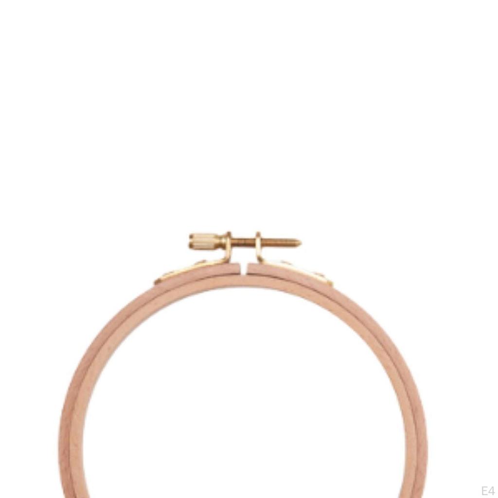 Round Embroidery Hoop Sewing Tool Cross Stitch for DIY Craft 3 Inch