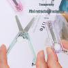Morandi Portable Mini Folding Scissors for Office, Craft, and Planner Use