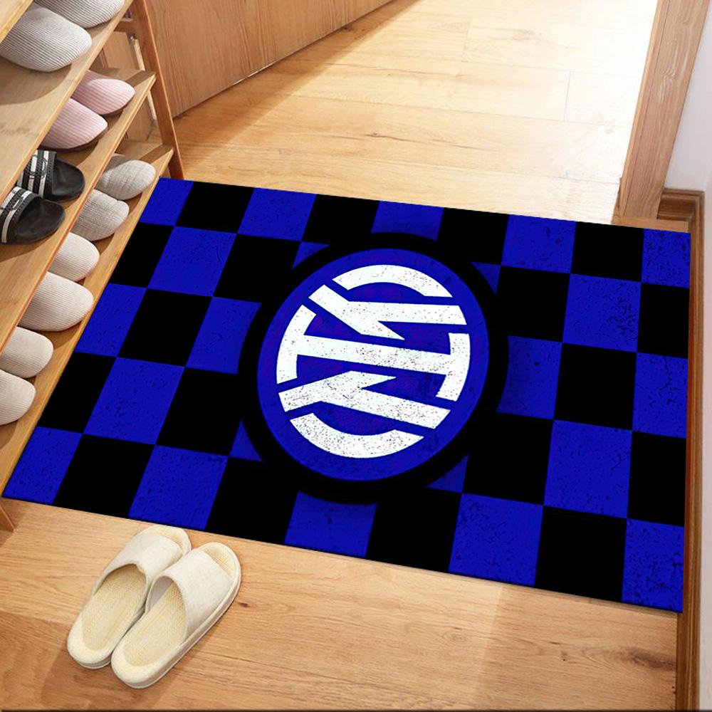 Inter Milan Floor Rug Office Rug Design For Living Rooms Foyer Dormitory Study Room Antislip Carpet Anime Office Decor Best For Christmas