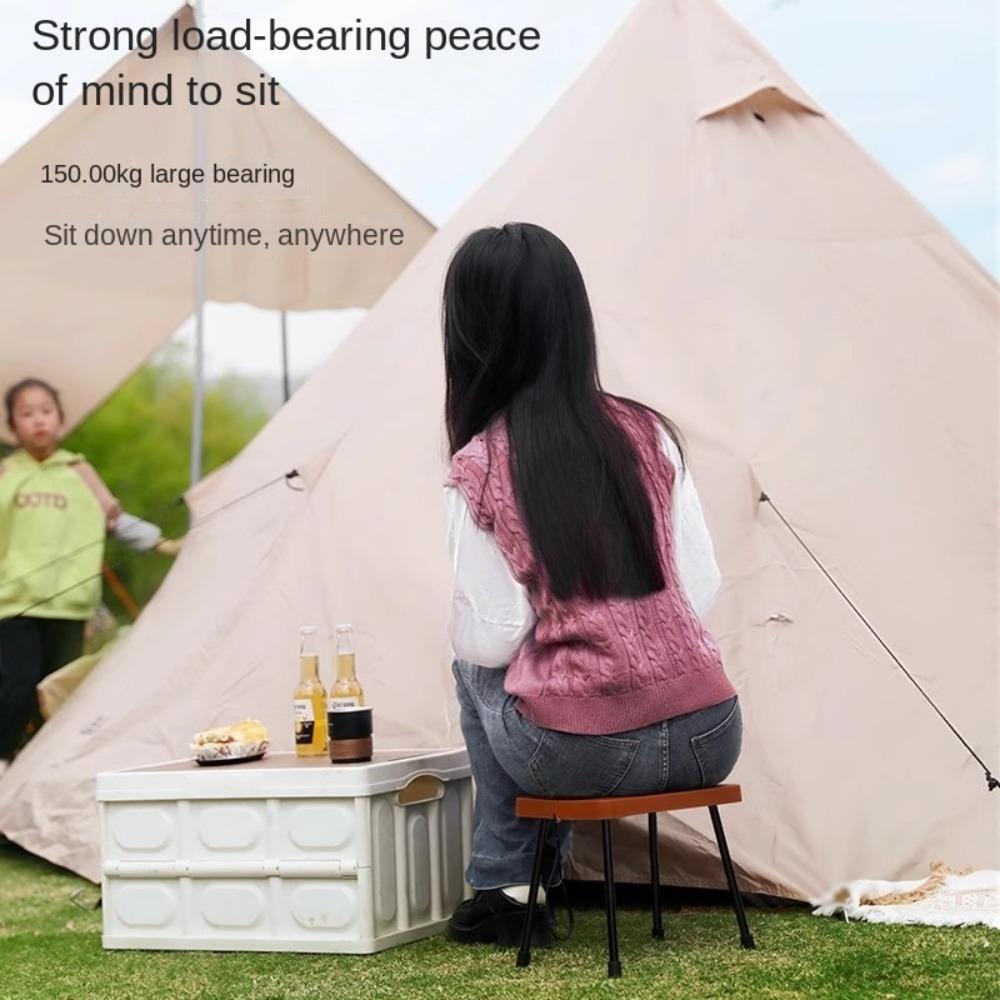 Strong Load-bearing Foldable  Stool Wear-resistant Small Bench Fishing Stool  Fishing