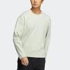 adidas Moletom Premium de Gola Redonda Manga Longa Pulôver Tops Masculinos Verde HM2943