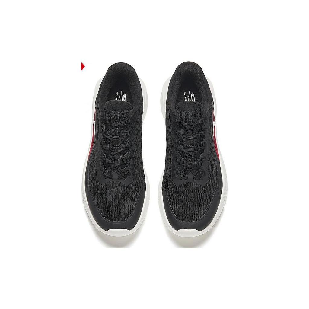 Anta Comfortable Versatile Non-Slip Low-Top Badminton Shoes Men Shoes Black Red 112347790-2