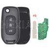 DR 4A Chip 433MHz Car Remote Flip Key CWTWB1G767 For Renault Kadjar Captur Megane3 Symbol Logan 2 Sandero 2 Dacia Duster