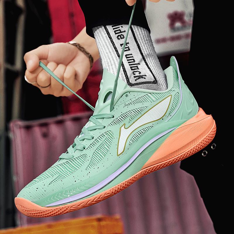 Sonic 12 Basketball Shoes Men's Shoes 2025 Professional Practical Sneakers Older Children's Friction Sound Student Children's Sneakers Women's