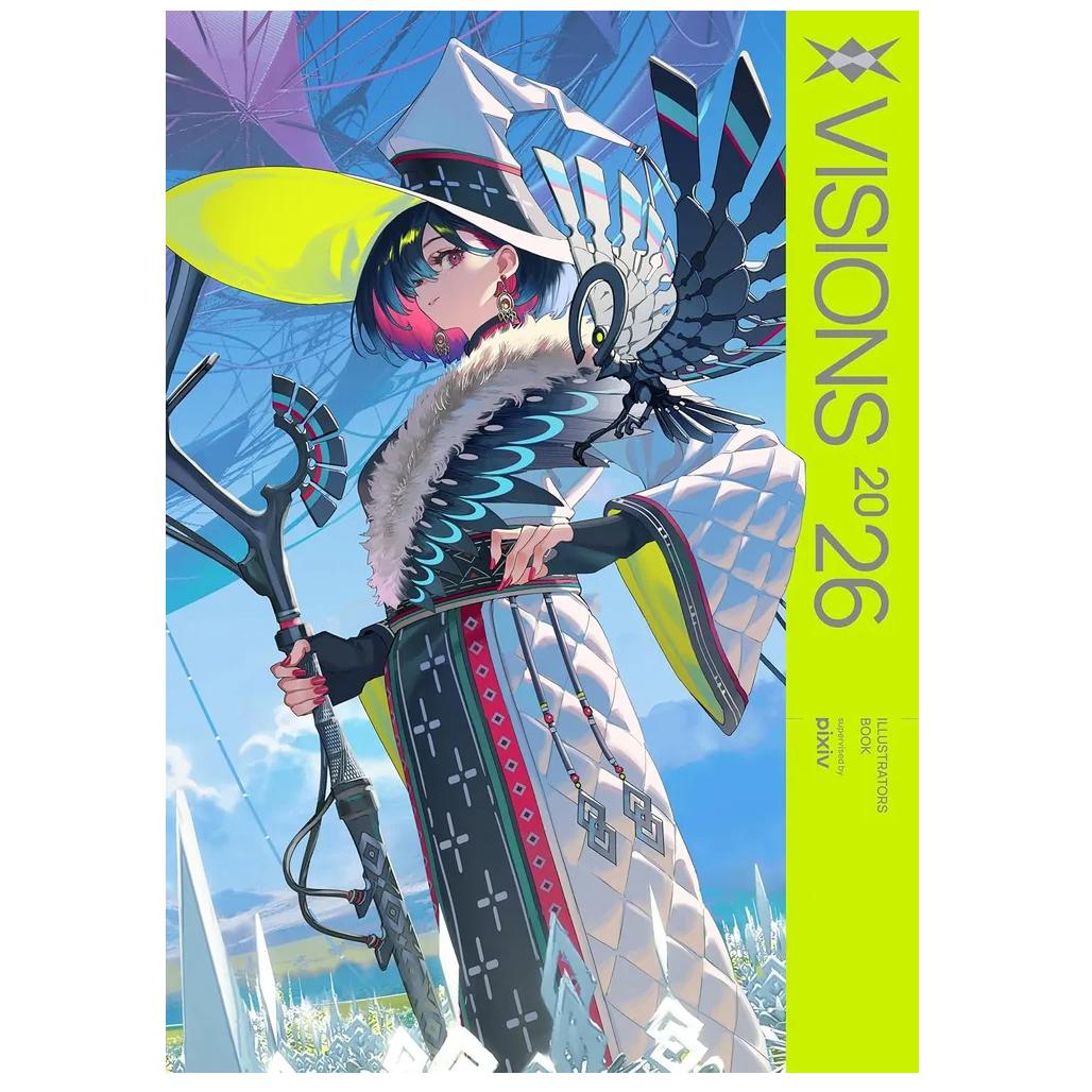Книга иллюстраций Vision 2026, Pixiv, японское издание