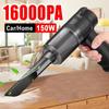 16000pa Wireless Vacuum Cleaner Portable Usb Rechargeable Handheld Automatic Vacuum Cleaner For Car Home Pet Mini Vacuum Cleaner