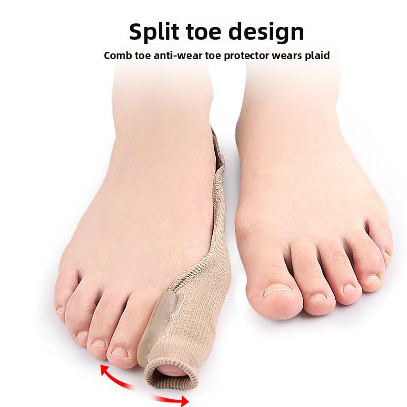 Weicher Kamm Silikon Nylon Atmungsaktiver Zehenschutz SEBS Zehentrenner Elastische Spitze Zehenabdeckung PraktischesDesign NützlicheFunktionen