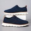 Klassische, atmungsaktive Herren-Freizeitschuhe mit Dämpfung, farblich abgesetztem Design, vielseitige Sneaker, leichte Schuhe