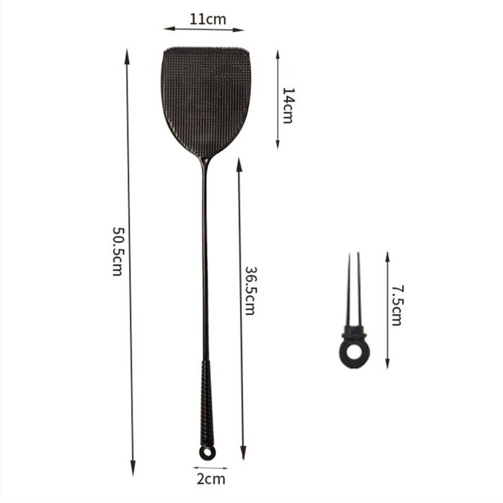 Plastic Fly Swatter Extra Long Manual Swatter Creative Mosquito Swatter  Home Use