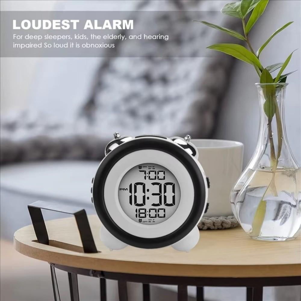 Time Date Display Dual Alarm Clock Blue Backlight Smart Alarm Clock Digital Clock  Outdoor Activity