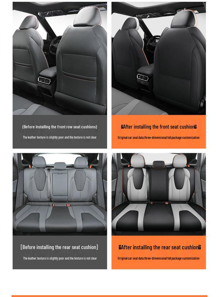 2026 Geely Boyue Perforated Leather Seat Covers - Four Seasons Full Coverage Cushions