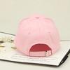 Pink Hat Men Women Baseball Cap HipHop Curved Snapback Love Finger Gesture Adjustable Baseball Cap Summer Sunhat