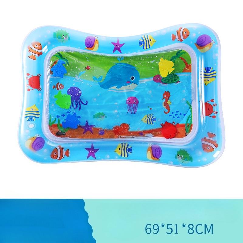 Baby Inflatable Pat Water Cushion Marine Life Swimming Ring Climbing Cushion Seat Cushion Children Pat Water Cushion
