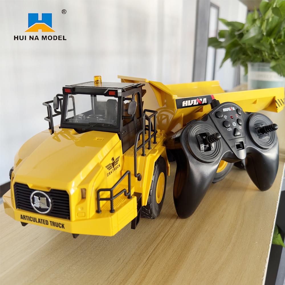 Huina 1553 Rc Car Remote Control Dumper Truck Vehicle Radio-controlled model Machine Toys for Children Toys Birthday gifts