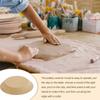 Uxcell Forma do ceramiki Okrągła Forma do formowania ceramicznych talerzy Ręcznie budowany talerz Forma do odlewania i formowania garbu do robienia gliny Narzędzie rzemieślnicze, Forma, 5,3 cala, Prasa,