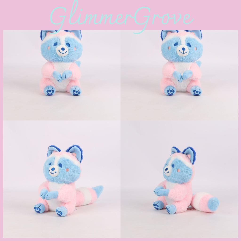 Egg The Trans Raccoon Plush Toy Cute Cartoon Girl Children Birthday Gift Holiday