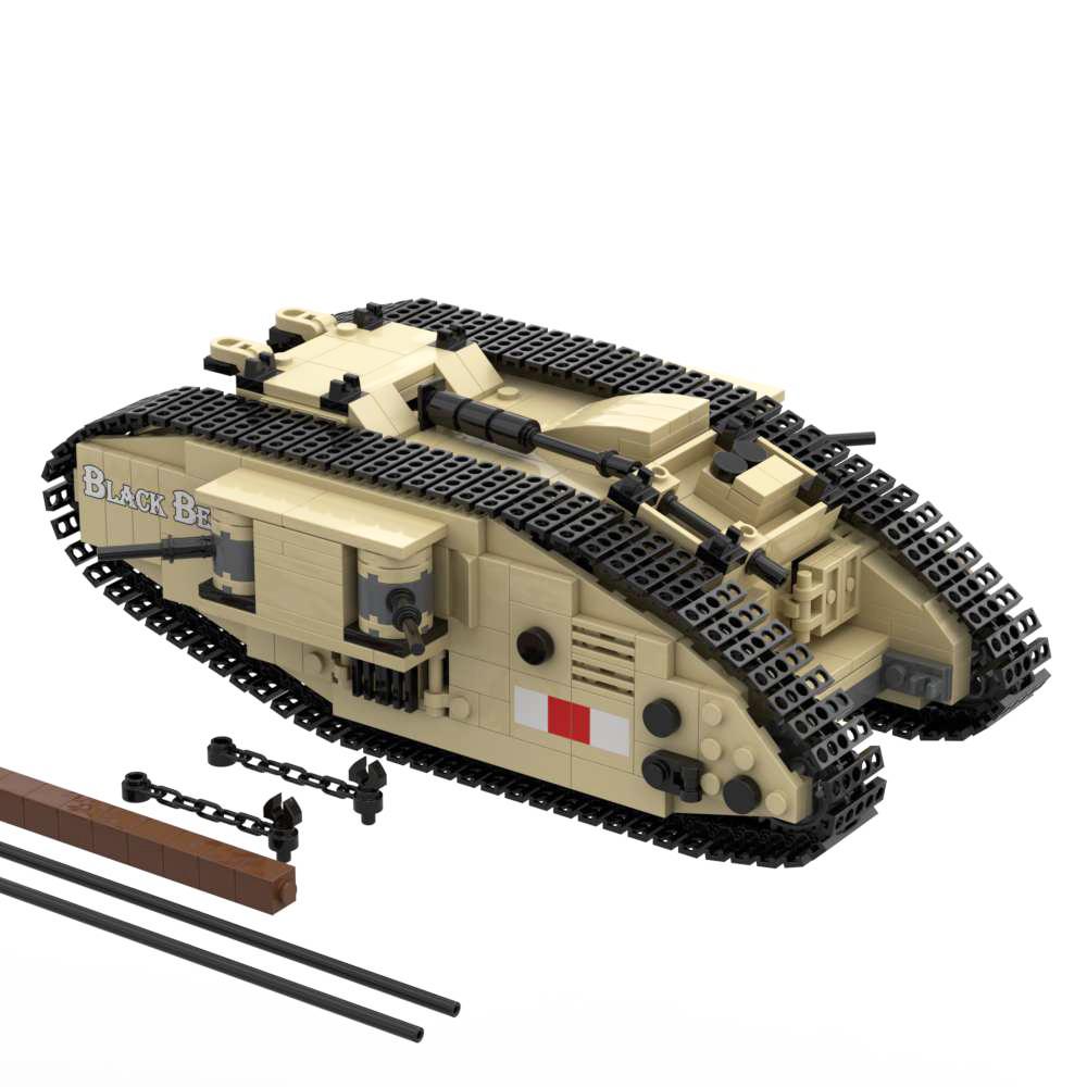 WW1 Black Bess Mark IV Heavy