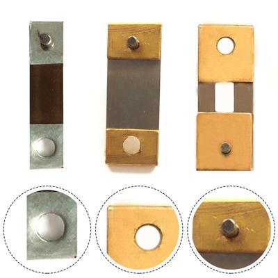1 Pz Pendolo Orologio Foglia Movimento Centrale Oro/argento