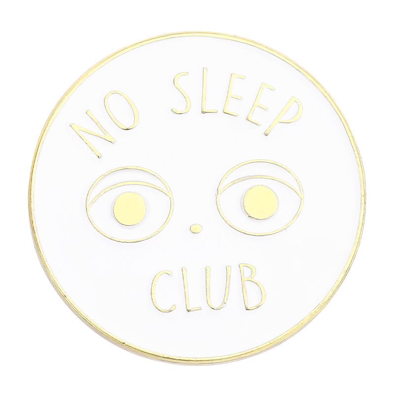 Cartoon Cat Charming Brooch Elegant Letter Pin Accessory For Men And Women