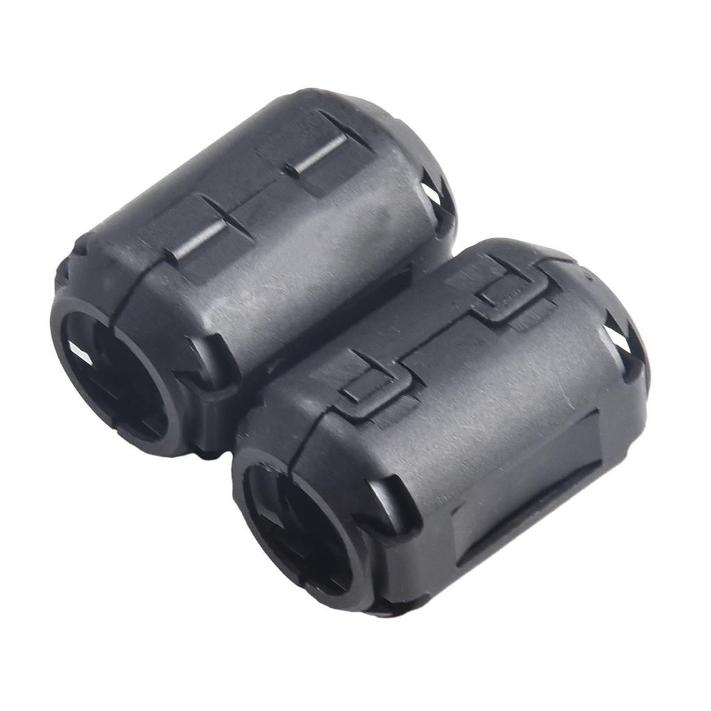 10xTDK  Ferrite Core Noise Suppressor Filter Ring Cable Clip On Wire RFI E&MI Noise Cancellation On USB Tool Replacement Parts
