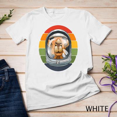 Astronaut Camel Retro Space Science Geek Premium Unisex T-shirt
