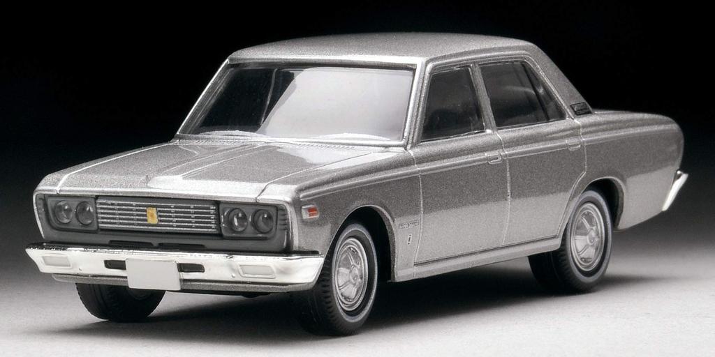Tomica Limited Vintage Scale Toyopet Crown Super Deluxe 1969 Silver Finished Model 1/64 LV-181b