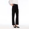Long Tapered Straight Cropped Perfect for and Office Plus Sizes Single Commuting [ByFshow] Women's Pants, Black, Leg, Length, Work, Suits, Wear,