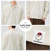 Men's American Style Retro Polo Sweatshirt