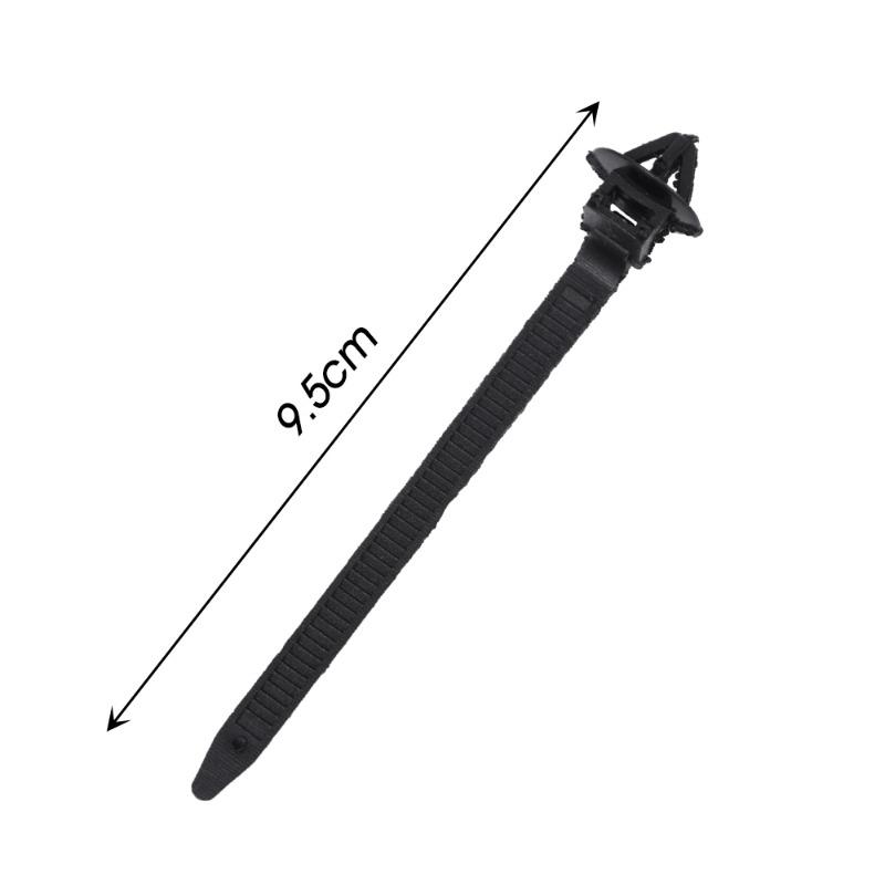 Universal Fixed Nylon Cable Ties Vehicle Motorcycle Cable Ties Car Harness Ties Fastener Clips Storage Organizer Tie Buckles