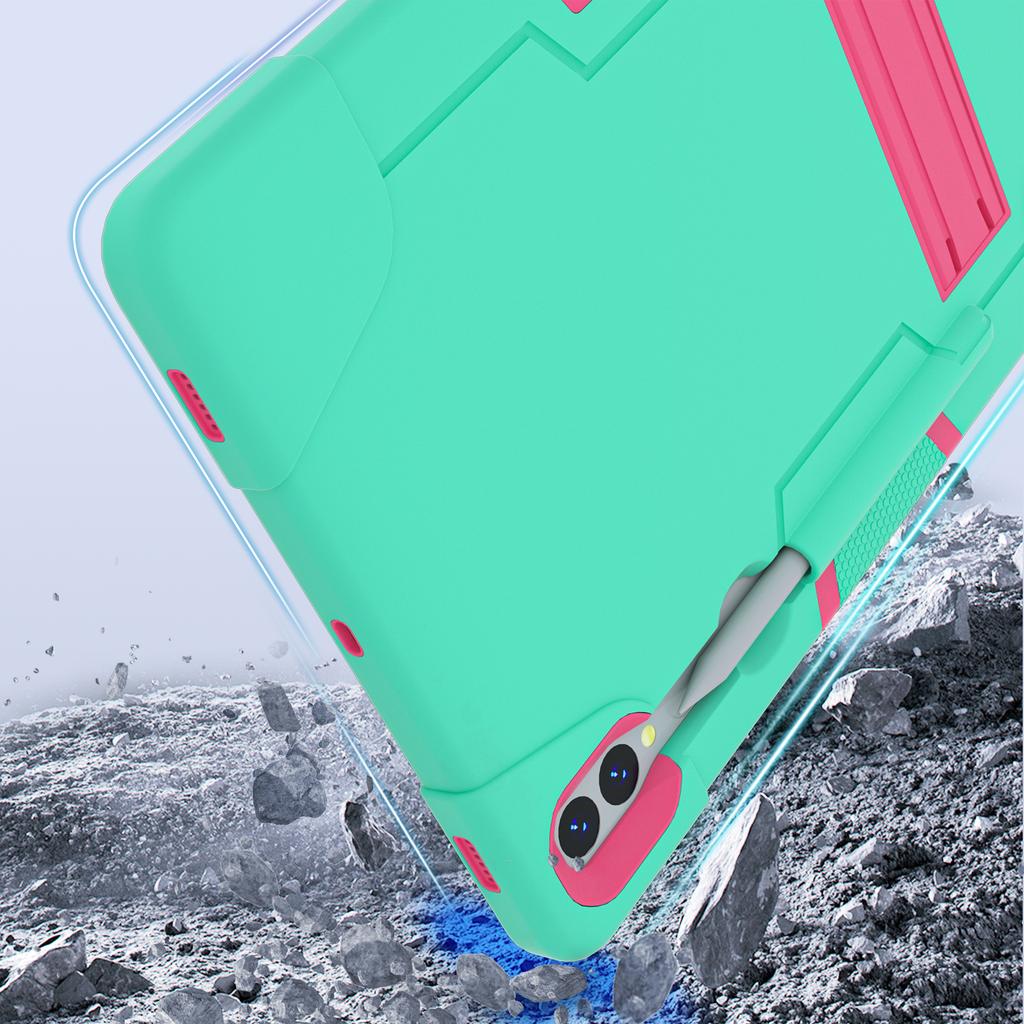 Kickstand Rugged Case Universal For Samsung Galaxy Tab S10 S9 FE Plus 12.4" SM-X820 X826 X810 X816B X610 X616B Heavy Duty Cover
