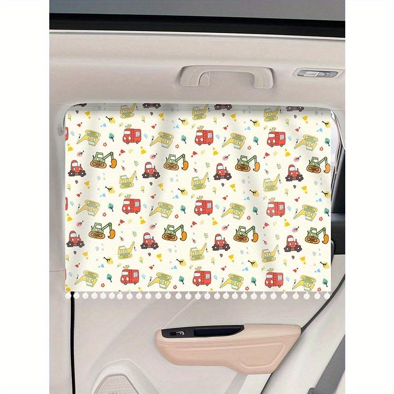1 Pc Car Sunshade Curtain, Car Privacy Window Curtain, Sunshade with Suction Cups for Car Sun Protection
