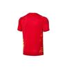 Lining Quick-Dry Sports Round Neck Short Sleeve T-Shirt Men Tops Red AAYR361-1