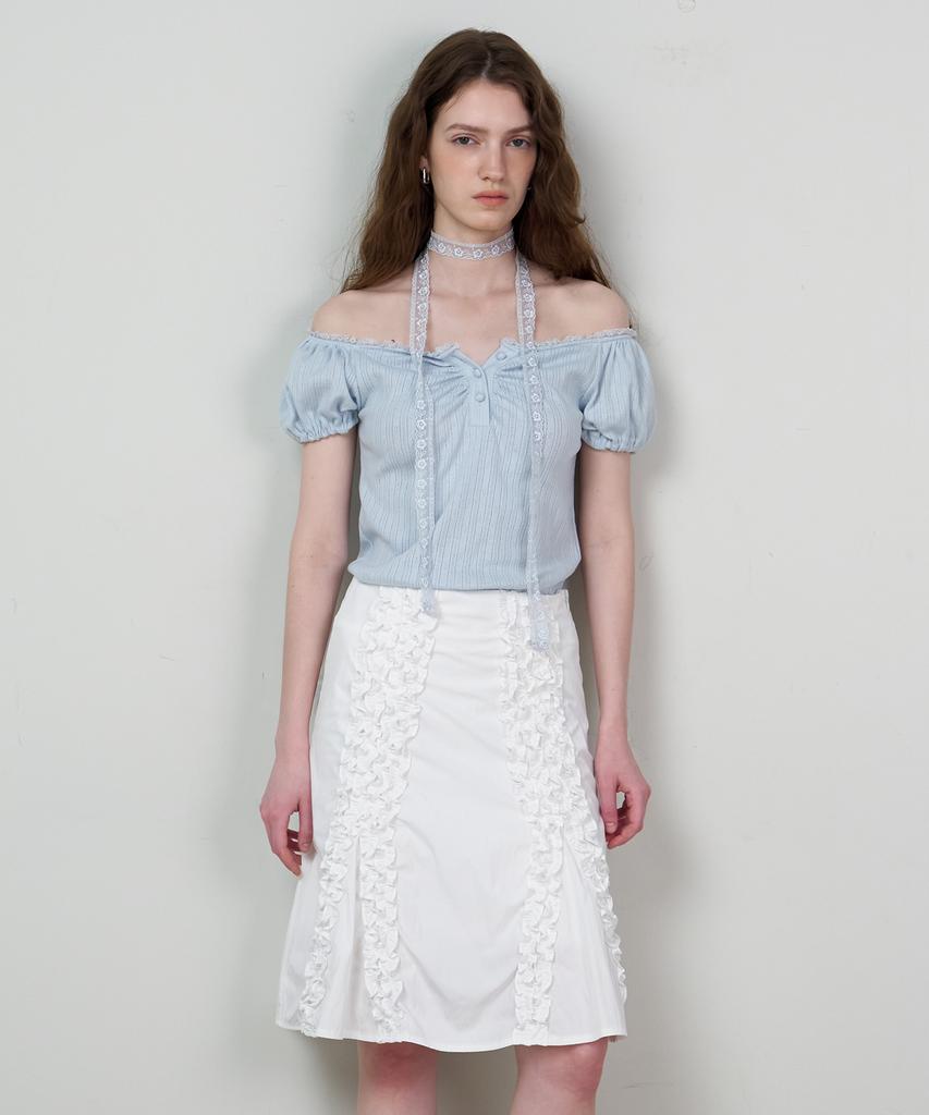 Seuleubi Amel Frill Skirt_3 Color