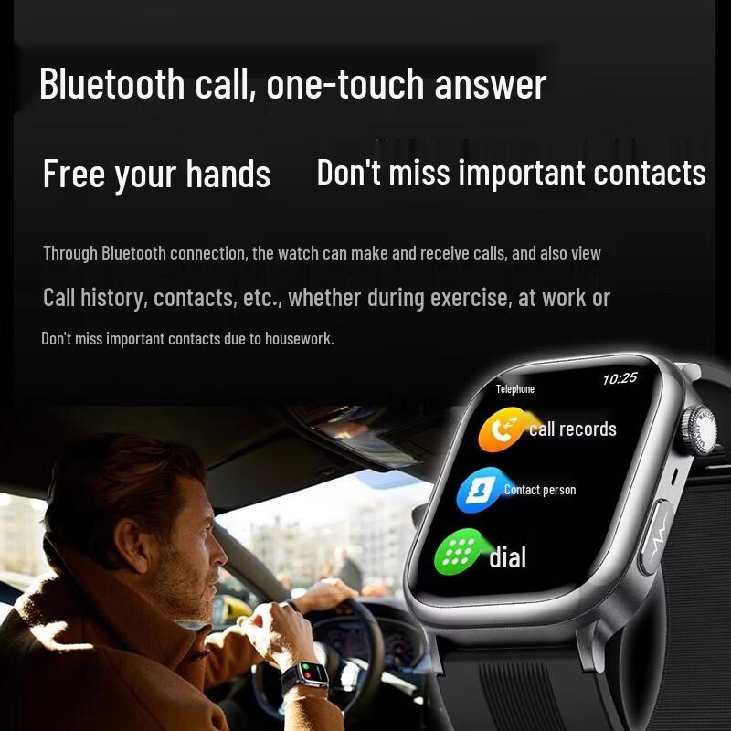 KPEP Smart Health Watch with Airbag Blood Pressure Monitor (CN version)