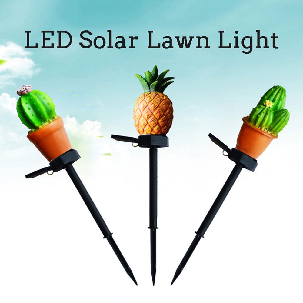 Ananas Solar-Rasenleuchte Outdoor Kaktus LED-Leuchten Fr Hausgarten Hof  Dekoration Lampen Wasserdicht gnstig kaufen  Preis, kostenloser Versand,  echte Bewertungen mit Fotos  Joom