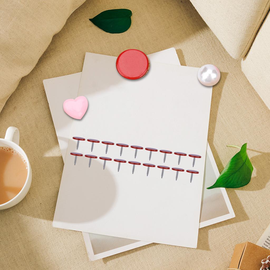 20-380Pcs Colorful Push Pins Thumb Tacks for Cork Board Wall Hangings Heart Push Pin Flat Push Pin Beads Head Map Pin