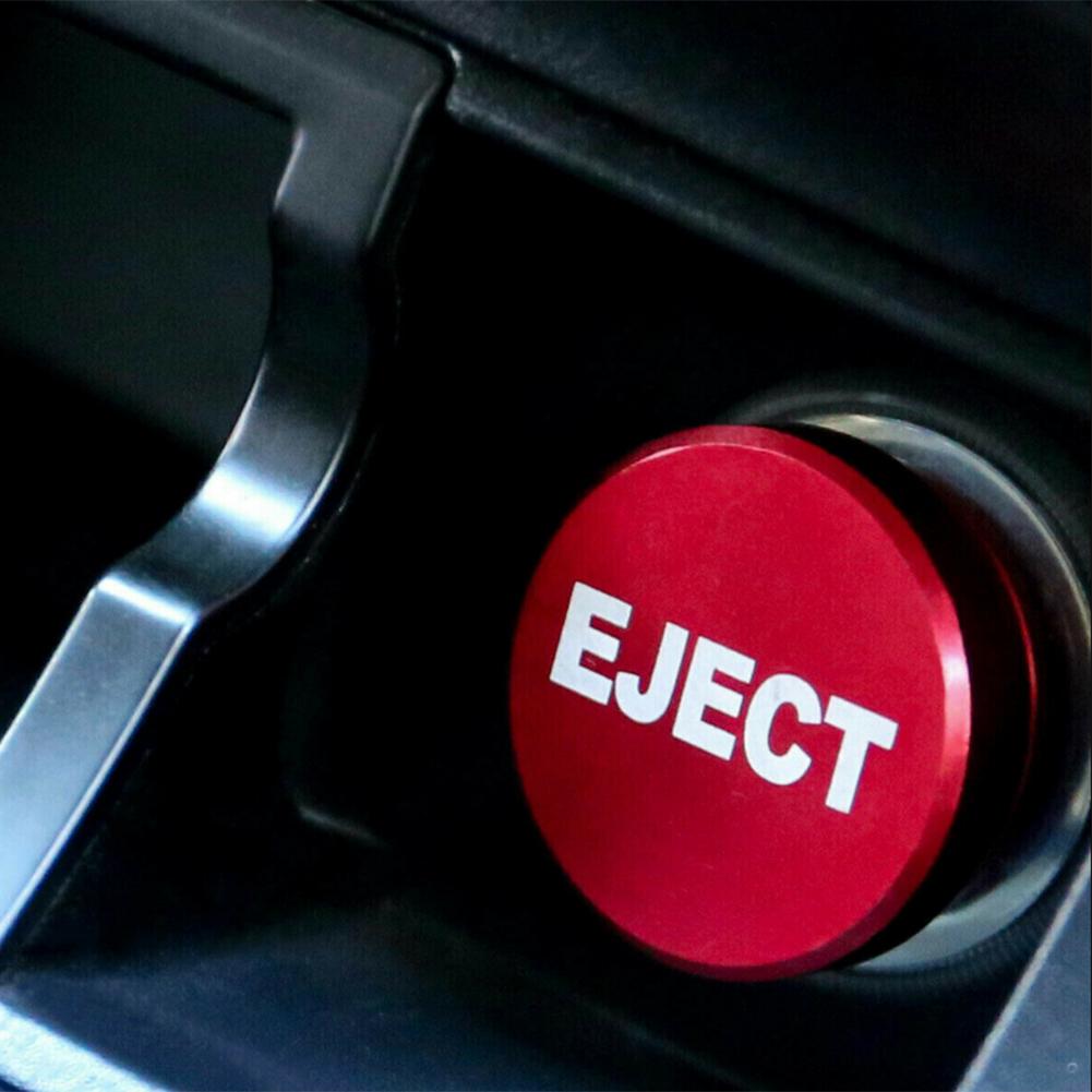 Zigarettenanzünder-Stecker, Aluminiumlegierung, Auto-Innenraum, Rot