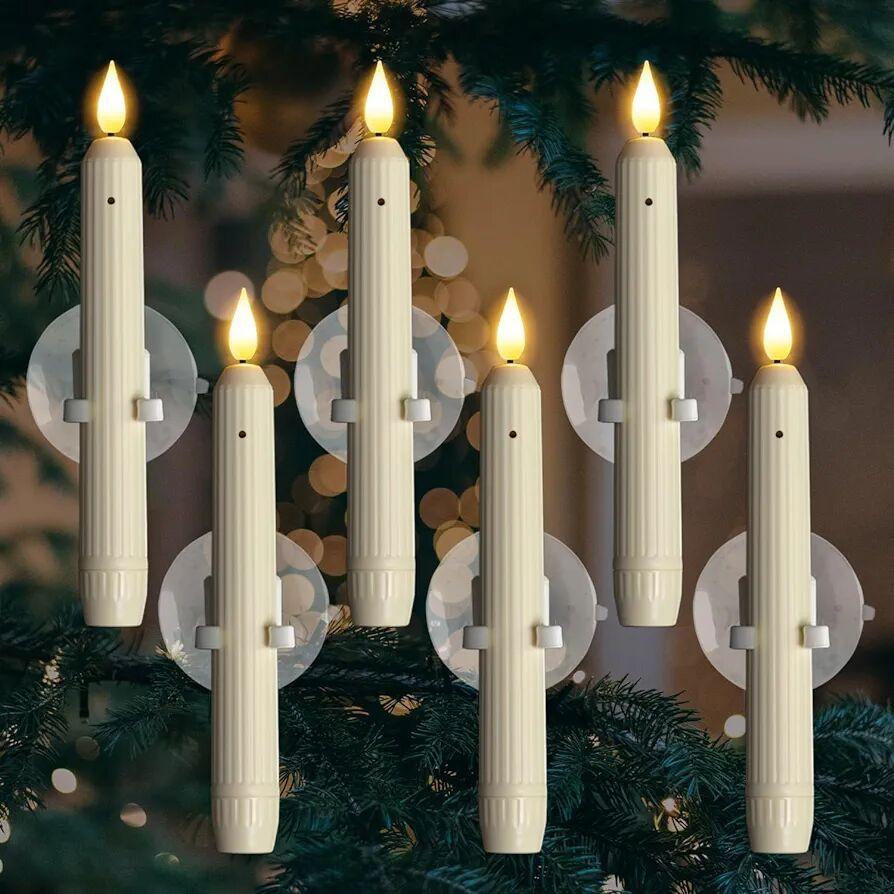 2Pack Valentine's Day Wedding Glow Tea Candles Religious Christmas Party Supplies Home Decoration LED Candle Lights
