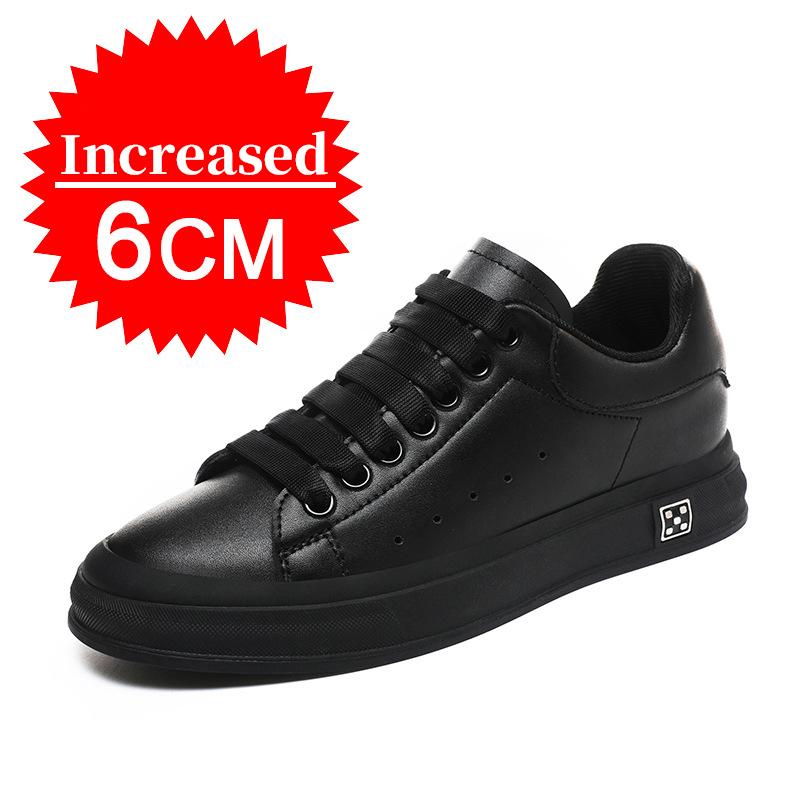 

Fashion Man Elevator Shoes Height Increasing Sneakers for Men 6CM Hidden Heels Sports Inner Heightening Shoe Casual Height Shoes 46