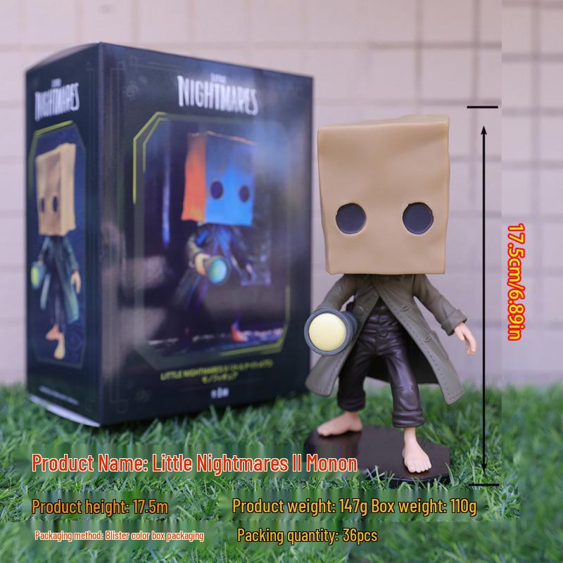Matte Six Demon Figure Ornament for Halloween Party