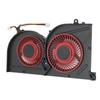 CPU GPU Cooling Fan 4 Pin Fast Heat Dissipation Laptop Cooling Fan for MSI GS63VR for GS63 for GS73 for GS73VR for MS